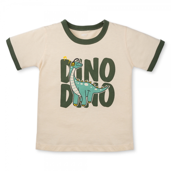 Bộ bé trai ngắn Animo Easy HN0225011 (1-4Y,Trắng-dương,NN02)