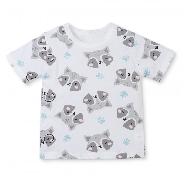 Bộ bé trai ngắn Animo Easy HN0425006 (1-4Y,Kem-vàng,TT04)