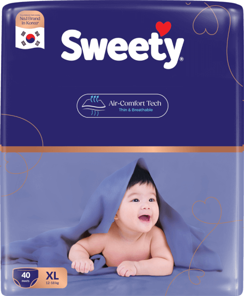 Tã quần Sweety cỡ XL 40 miếng