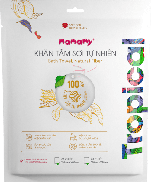 Khăn tắm Mamamy Tropical (700x1000mm)