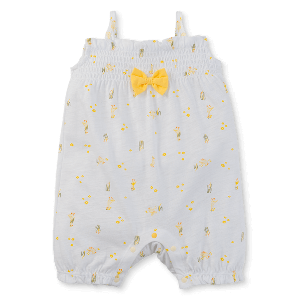 Bodysuit bé gái đùi Animo VD0525001 (0-12M,Trắng,NN03)