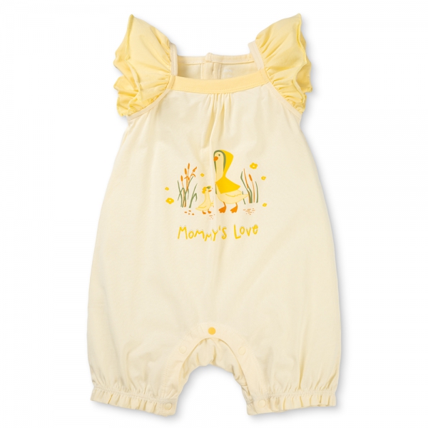 Bodysuit bé gái đùi Animo VD0525003 (0-12M,Vàng,NN02)