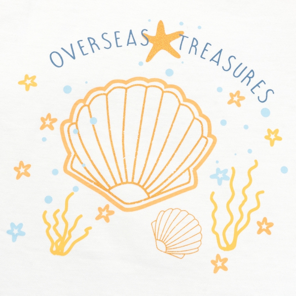 Bộ bé gái áo tay ngắn quần ngắn aloha Animo (1-6Y) TX0425071