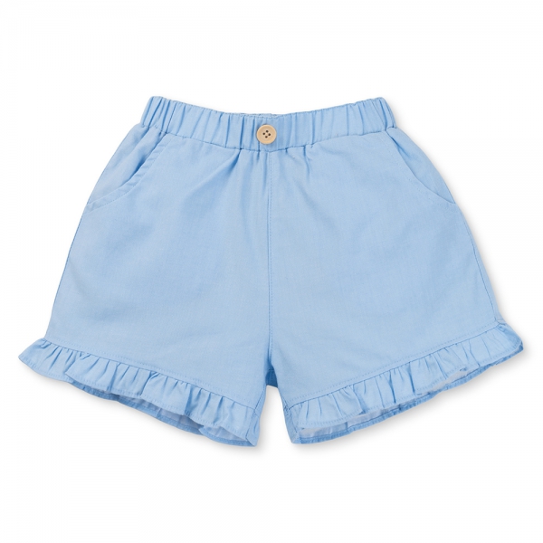 Quần short bé gái Animo LU0725032 (1-6Y,Xanh dương,TT02)