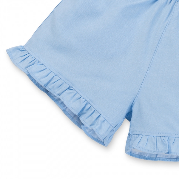 Quần short bé gái Animo LU0725032 (1-6Y,Xanh dương,TT02)