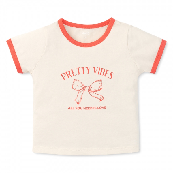 Bộ bé gái ngắn Animo Easy TX0425064 (1-4Y,Be-đỏ,TT02)