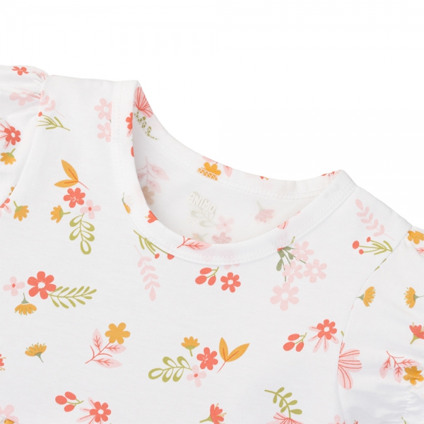 Đầm bé gái Animo Easy TX0525038 (1-4Y,Trắng,NN03)