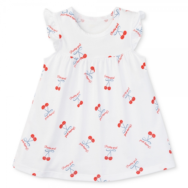 Đầm bé gái Animo Easy TX0425066 (1-4Y,Trắng,NN03)