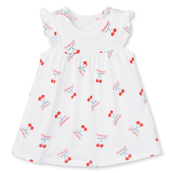 Đầm bé gái Animo Easy TX0425066 (1-4Y,Trắng,NN03)