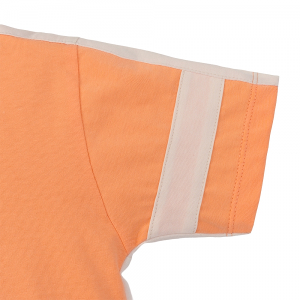 Bộ bé trai ngắn Bst Aloha Animo HN0625009 (1-6Y,Cam-kem,TT02)