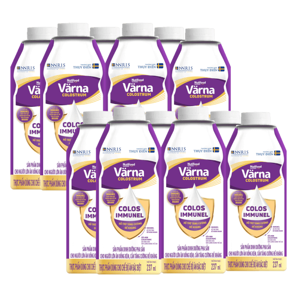 Combo 2 lốc Sữa Nutifood Varna Colostrum 237ml (lốc 6)