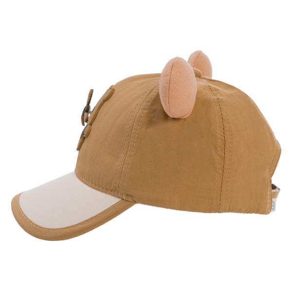 Nón bé trai lớn 3-6Y lưỡi trai Animo A2503_MN017 (52cm,Nâu)