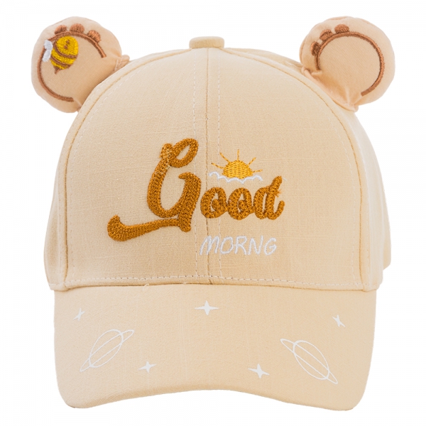 Nón bé trai lớn 3-6Y lưỡi trai Animo A2503_MN015 (52cm,Màu be)