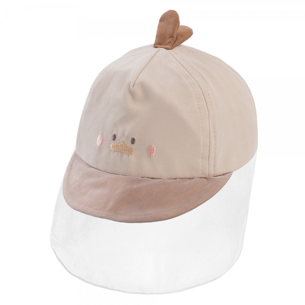 Nón lưỡi trai khăn voan bé trai 0-12M Animo A2503_MN010 (44cm,Màu be)