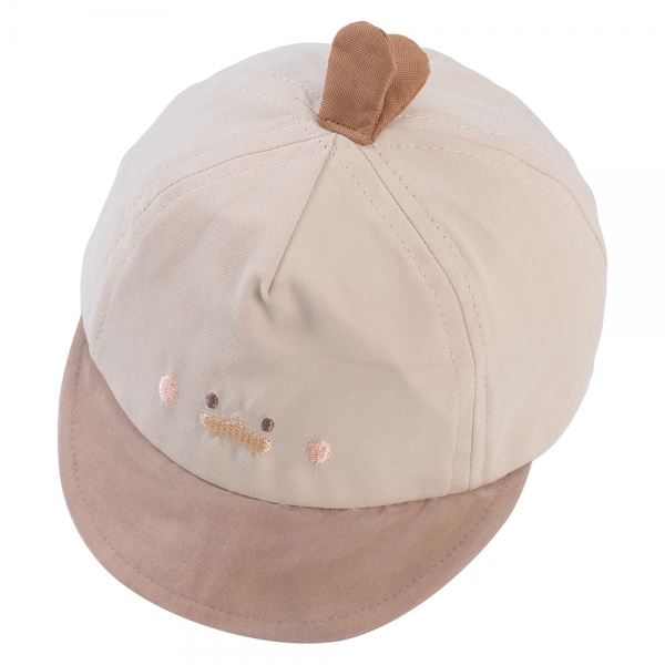 Nón lưỡi trai khăn voan bé trai 0-12M Animo A2503_MN010 (44cm,Màu be)