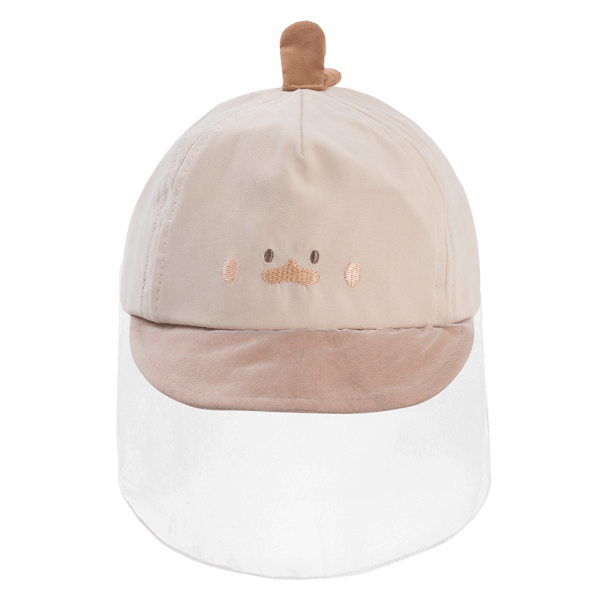 Nón lưỡi trai khăn voan bé trai 0-12M Animo A2503_MN010 (44cm,Màu be)