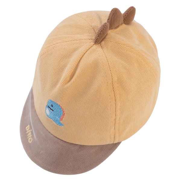 Nón lưỡi trai khăn voan bé trai 0-12M Animo A2503_MN008 (46cm,Vàng nâu)