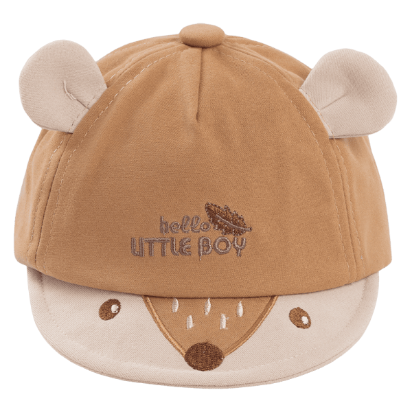 Nón em bé trai 0-12M lưỡi trai Animo A2503_MN003 (46cm,Nâu)