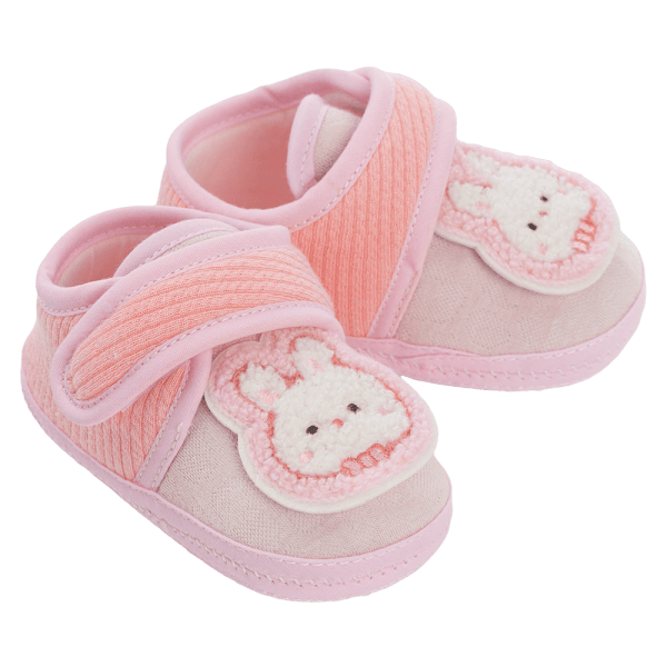 Giày sơ sinh thấp cổ BG Animo A2504_MN011 (9-11,Hồng)