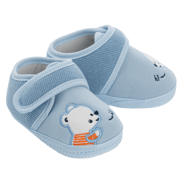 Giày sơ sinh thấp cổ BT Animo A2504_MN009 (9-11,Xanh)