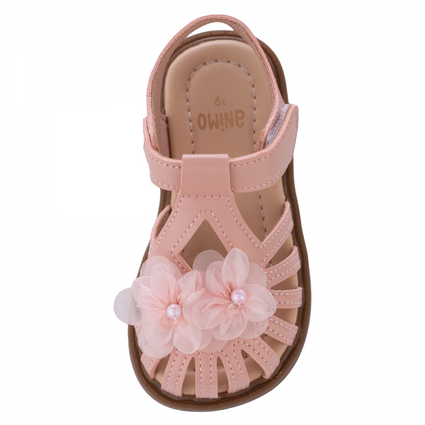 Sandal bé gái Animo A2504_MN002 (17,Hồng)