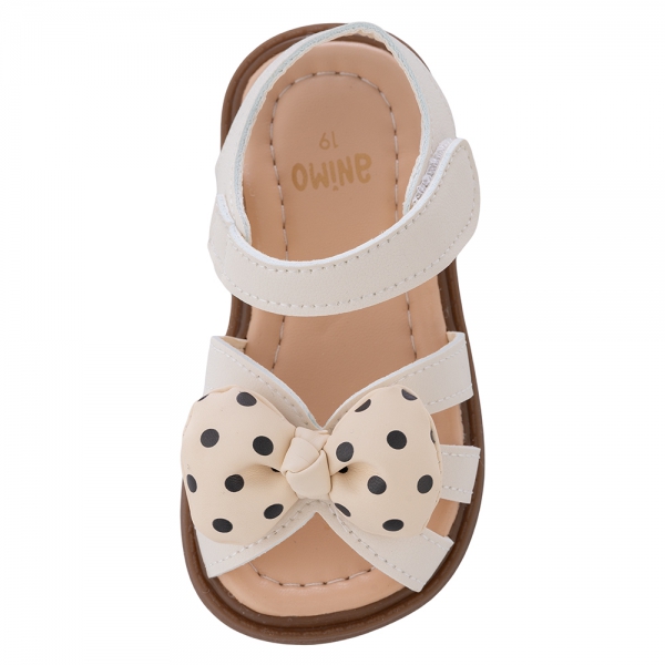 Sandal bé gái Animo A2504_MN001 (17-23,Trắng)