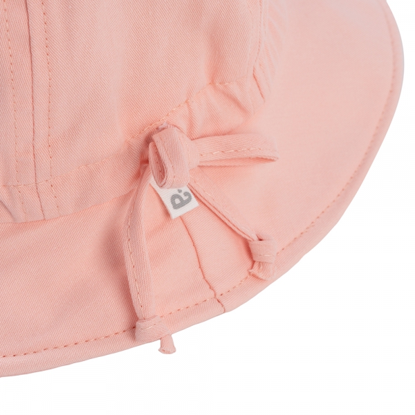 Nón bé gái lớn 3-6Y vành tròn Animo A2504_MN006 (52cm,Hồng)