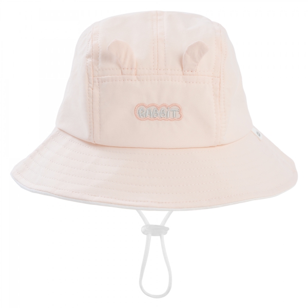 Nón bé gái lớn 3-6Y vành tròn Animo A2504_MN004 (52cm,Hồng)