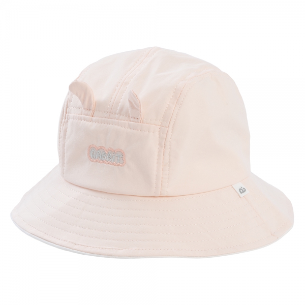 Nón bé gái lớn 3-6Y vành tròn Animo A2504_MN004 (52cm,Hồng)