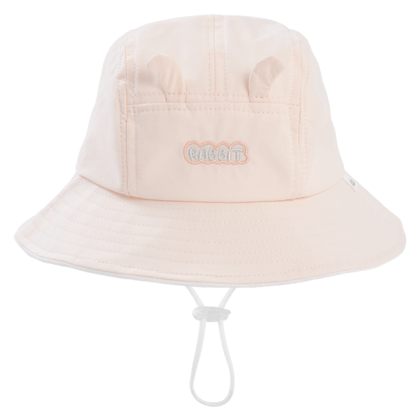 Nón bé gái lớn 3-6Y vành tròn Animo A2504_MN004 (52cm,Hồng)