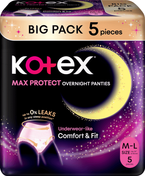 Băng vệ sinh quần Kotex L (5 miếng) (Giao bao bì ngẫu nhiên)