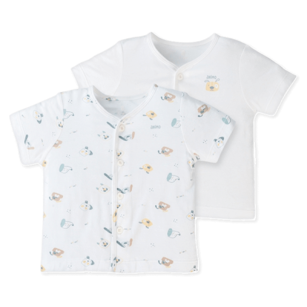 [Pink Mom - Quà Welcome] -Mã giảm giá 99.000đ áp dụng mua mua Set 02 Áo sơ sinh Animo hoặc Animo Easy size NB & 0-3M