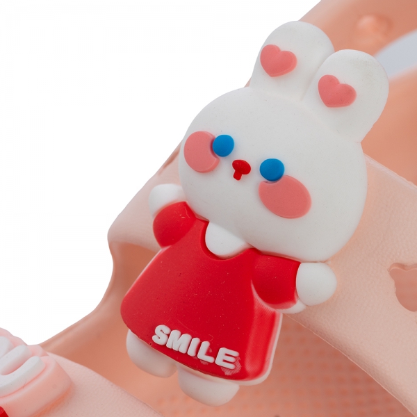 Dép sục bé gái Animo A2503_JK015 (17-21,Hồng)