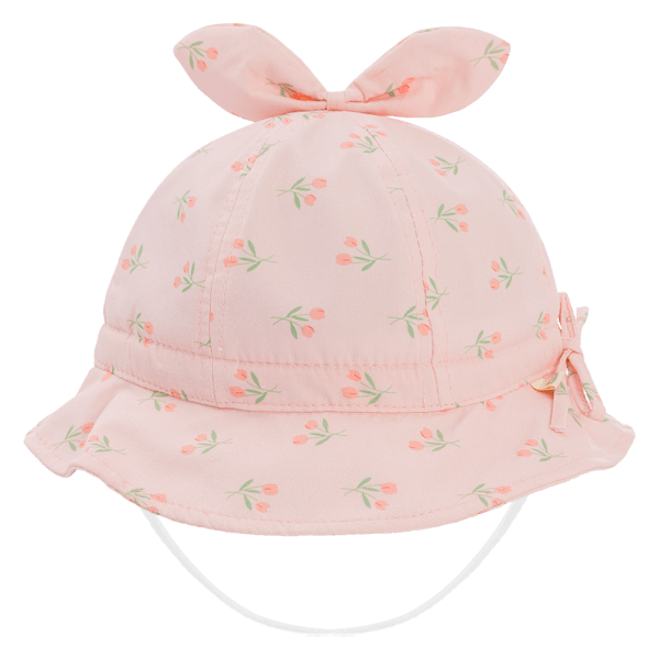 Nón vành tròn bé gái 1-3Y Animo A2503_JK007 (48cm,Hồng)