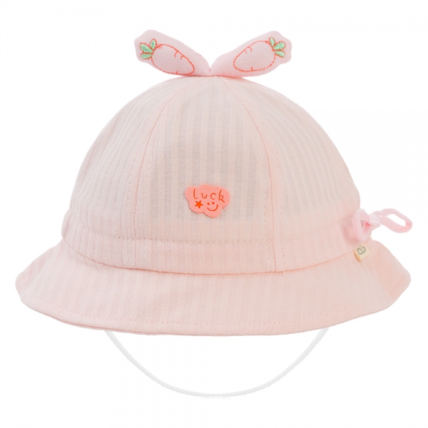Nón vành tròn bé gái 1-3Y Animo A2503_JK006 (48cm,Hồng)