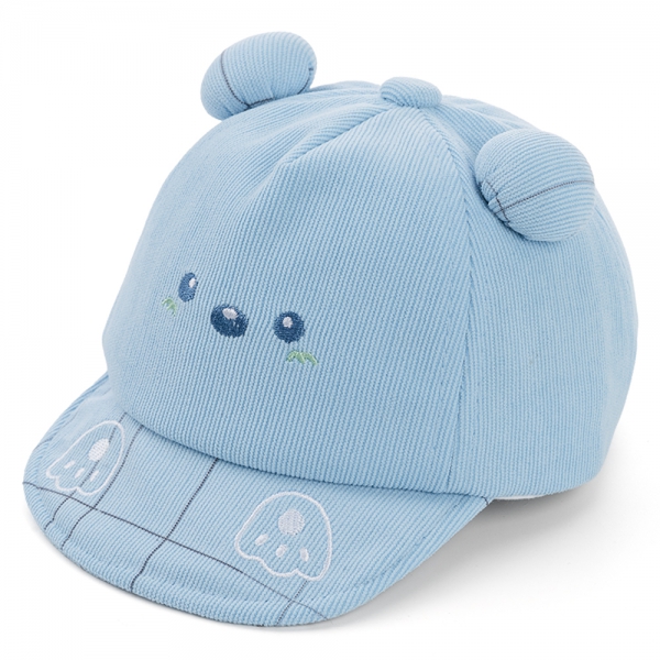 Nón em bé trai 0-12M lưỡi trai Animo A2503_JK011 (44cm,Xanh)