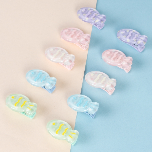 Set kẹp tóc 10 món Animo  A2504_MN025 (Hồng)