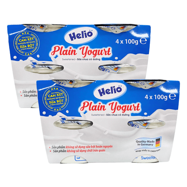 Combo 2 Sữa chua Helio có đường