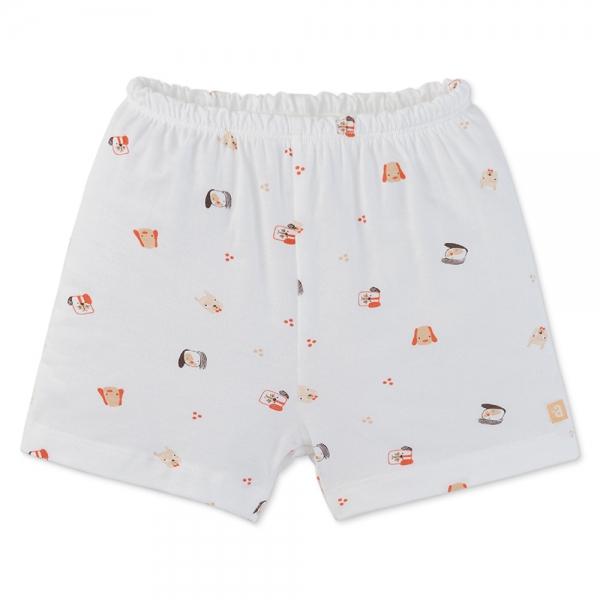 Set 2 Bộ kháng khuẩn Modal ngắn Animo BMC0525021 (0-24M,Nâu-trắng,TT06)