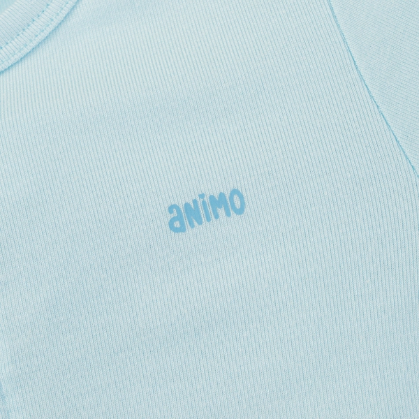 Set 2 bộ modal kháng khuẩn ngắn Animo VD0325026 (0-3M,Xanh-trắng,NN06)