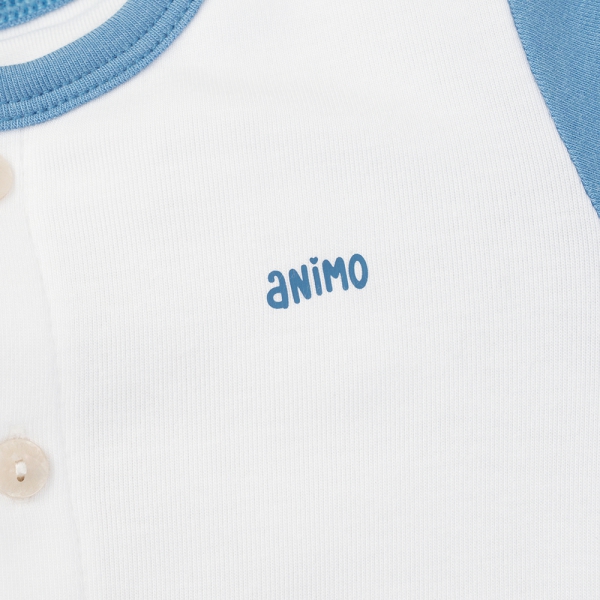 Set 2 bộ modal kháng khuẩn ngắn Animo VD0325025 (0-24M,Biển-trắng,DD06)