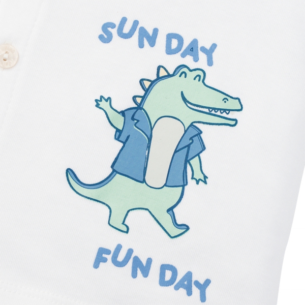 Set 2 bộ modal kháng khuẩn ngắn Animo VD0325025 (0-24M,Biển-trắng,DD06)