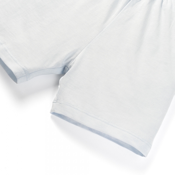 Bộ bé trai ngắn Animo Easy HN0525050 (1-4Y,Trắng-dương,NN02)