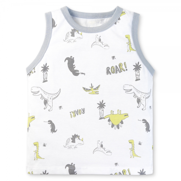 Bộ bé trai áo sát nách quần ngắn Animo easy (1-4Y) HN0525041