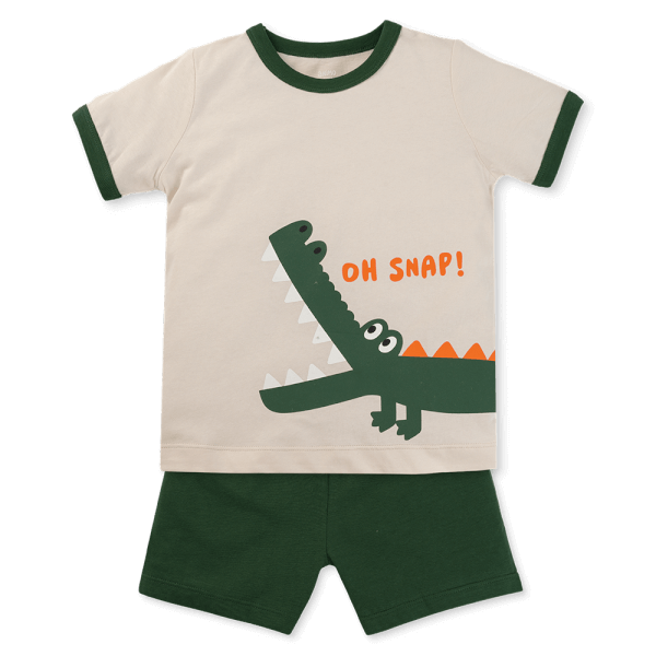 Bộ bé trai áo tay ngắn quần ngắn Animo easy (1-4Y) HN0525061