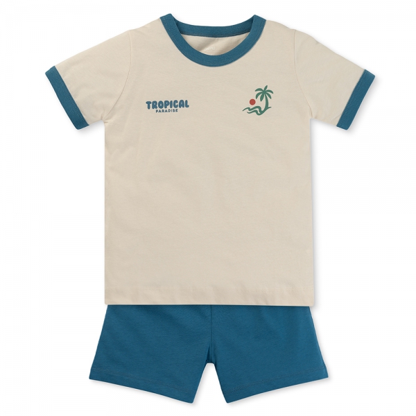 Bộ bé trai áo tay ngắn quần ngắn Animo easy (1-4Y) HN0525060