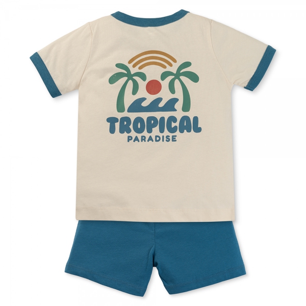 Bộ bé trai áo tay ngắn quần ngắn Animo easy (1-4Y) HN0525060