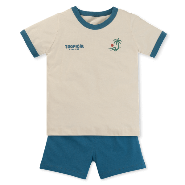 Bộ bé trai áo tay ngắn quần ngắn Animo easy (1-4Y) HN0525060