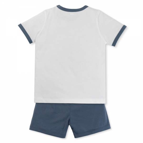 Bộ bé trai ngắn Animo Easy ST0425061 (1-4Y,Biển-trắng,TT02)