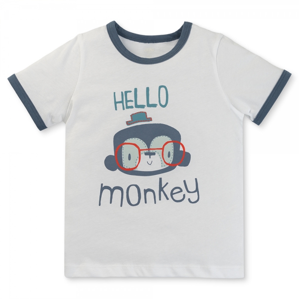 Bộ bé trai ngắn Animo Easy ST0425061 (1-4Y,Biển-trắng,TT02)